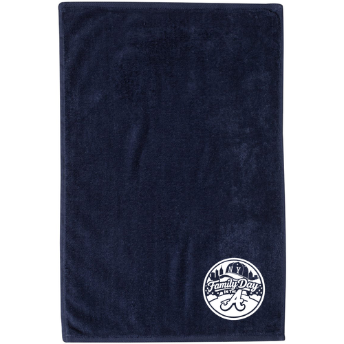 Q-Tees Deluxe Hemmed Hand Towel -- Navy