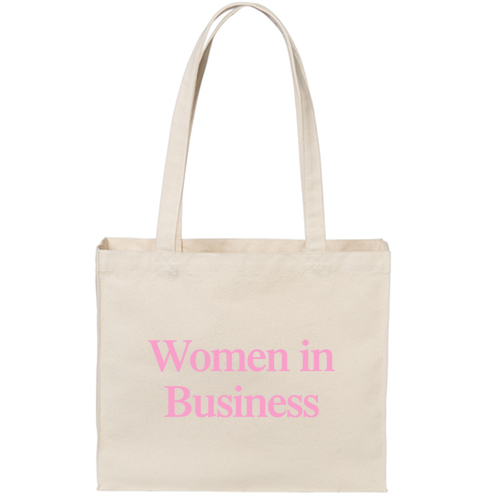 Port Authority Cotton Canvas Shopper Tote -- Natural