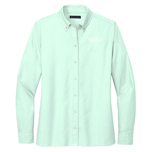 Brooks Brothers Women's Casual Oxford Cloth Shirt -- Soft Mint