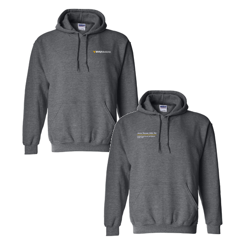 Gildan Heavy Blend Hooded Sweatshirt -- Dark Heather