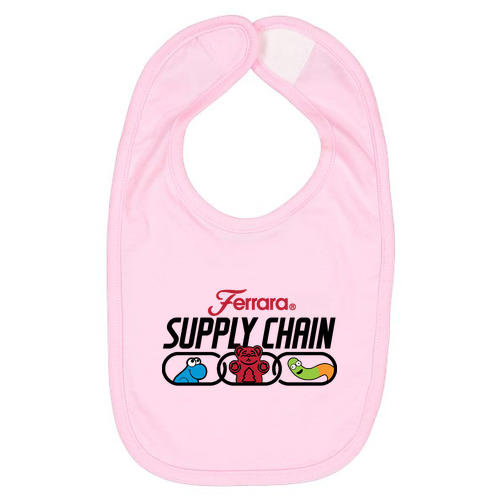 Rabbit Skins Infant Premium Jersey Bib -- Pink