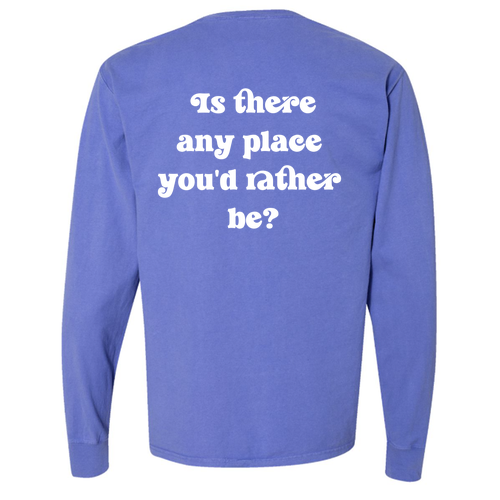 ComfortWash by Hanes Garment Dyed Long Sleeve T-Shirt Deep Forte