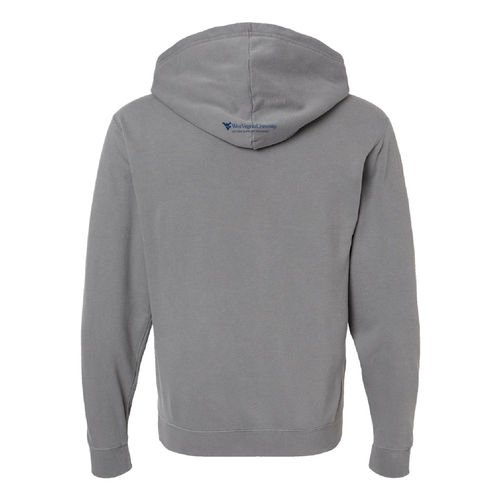 Comfort Colors Unisex Garment-Dyed Lightweight Fleece Hooded Sweatshirt -- Grey
