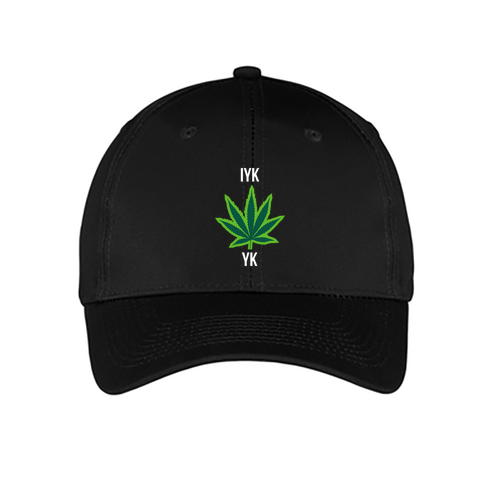 IYKYK Embroidered Cap -- Black