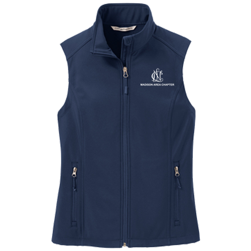 Port Authority Ladies Core Soft Shell Vest -- Dress Blue Navy