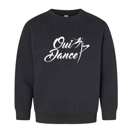 Youth Elevated Fleece Crew -- Black