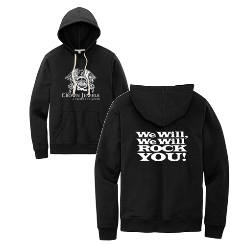 District Re-Fleece Hoodie -- Black