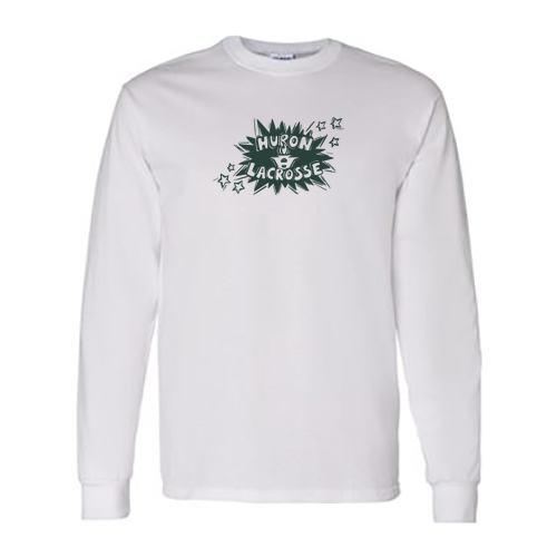 Gildan Heavy Cotton Longsleeve Basic T-Shirt -- White