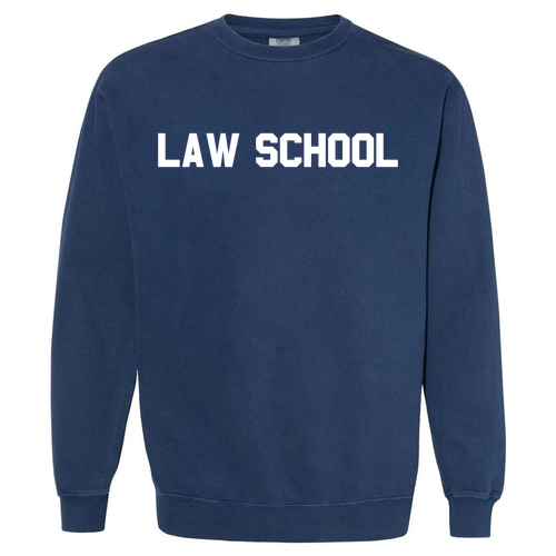 Comfort Colors Unisex Heavyweight Fleece Crewneck Sweatshirt -- True Navy