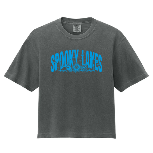 Comfort Colors Women's Garment-Dyed Heavyweight Boxy T-Shirt -Blue Ink- Pepper