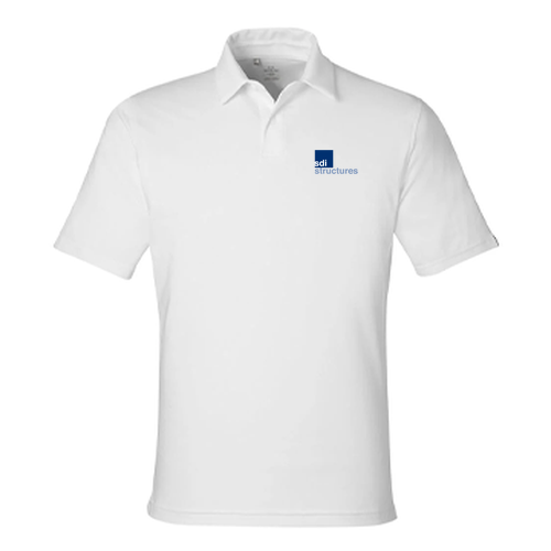 Under Armour Men's Recycled Polo -- White / White, $109