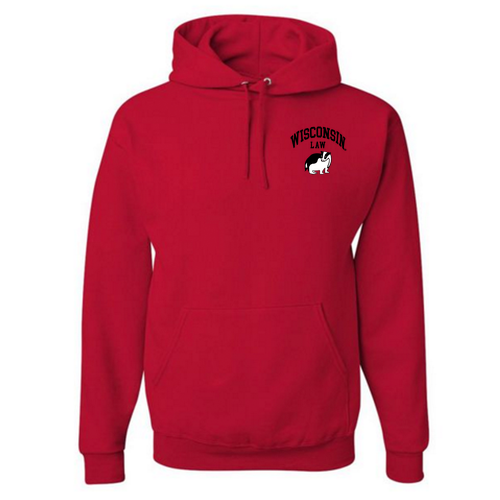 Wisconsin Law Hoodies — True Red