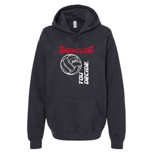 Gildan Adult Softstyle Fleece Pullover Hooded Sweatshirt -- Black