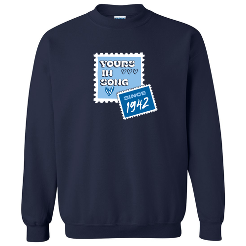 Gildan Heavy Blend Crew Neck Sweatshirt -- Navy