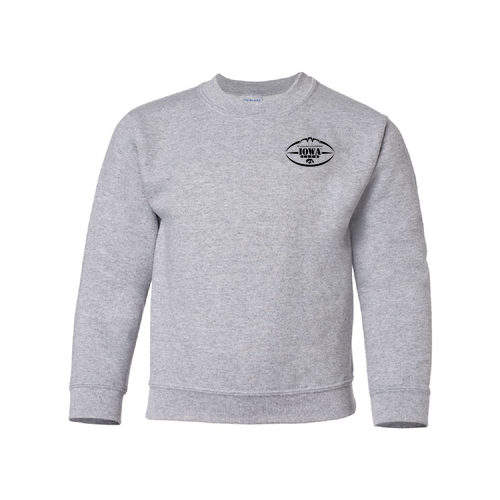 Gildan Heavy Blend Youth Crew Neck Sweatshirt -- Sport Grey