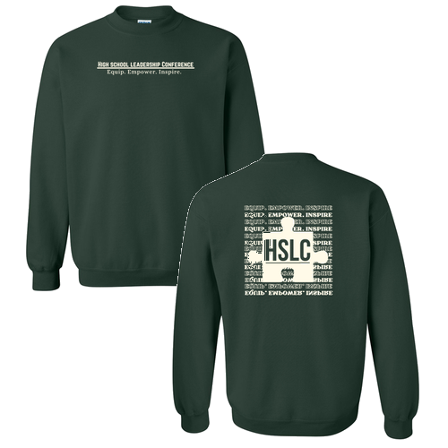 Gildan Heavy Blend Crew Neck Sweatshirt -- Forest Green