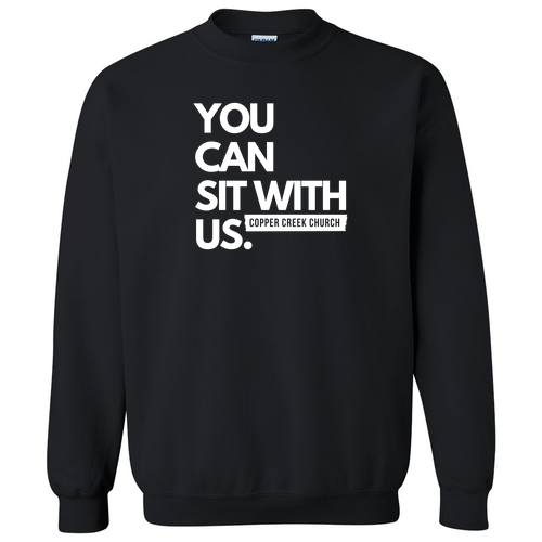 Gildan Heavy Blend Crew Neck Sweatshirt -- Black