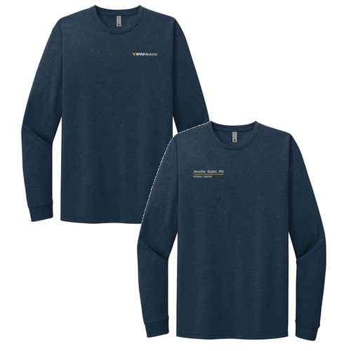 Next Level Unisex CVC Long Sleeve Tee -- Midnight Navy