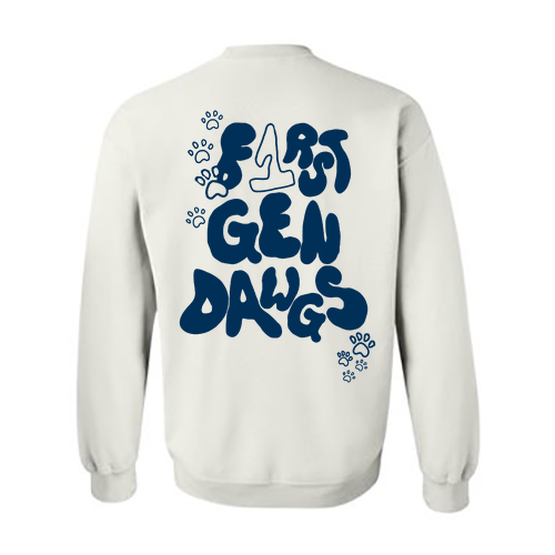 Gildan Heavy Blend Crew Neck Sweatshirt -- White