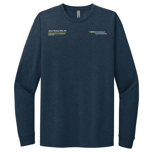 Next Level Unisex CVC Long Sleeve Tee -- Midnight Navy