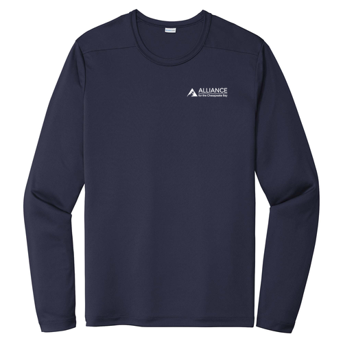 Sport-Tek  Posi-UV Pro Long Sleeve Tee -- True Navy