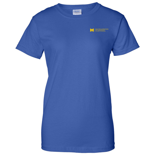 Gildan Ultra Cotton Ladies Basic T-Shirt -- Royal, $10