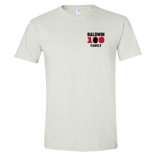 Gildan SoftStyle Fitted T-Shirt -- White Left Chest