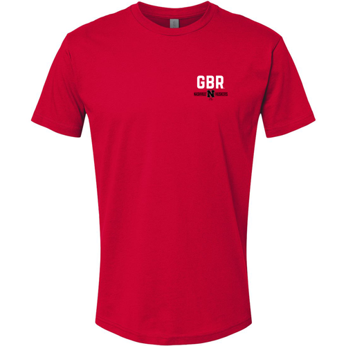Next Level Apparel Unisex Cotton Tee -- MEMBERSHIP TEE Red