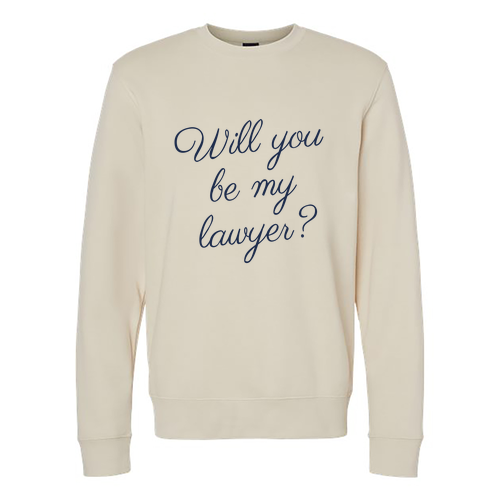 J. America BTB Fleece Crew -- Oyster