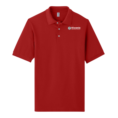 Jerzee 100% Ringspun Cotton Pique Polo -- True Red