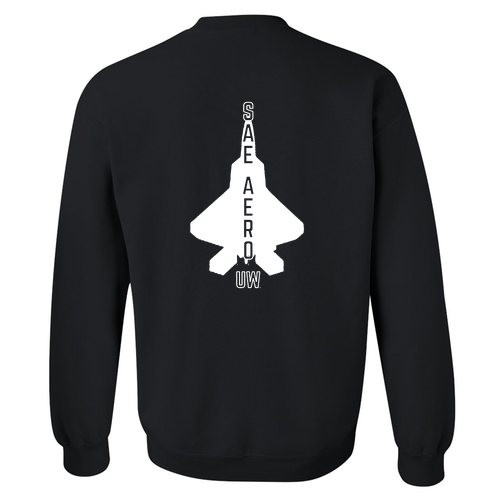 Gildan Heavy Blend Crewneck -- Black