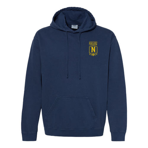 Comfort Colors Garment Dyed Hooded Pullover Sweatshirt -- True Navy