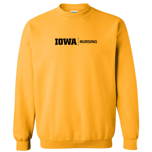 Gildan Heavy Blend Crew Neck Sweatshirt -- Gold