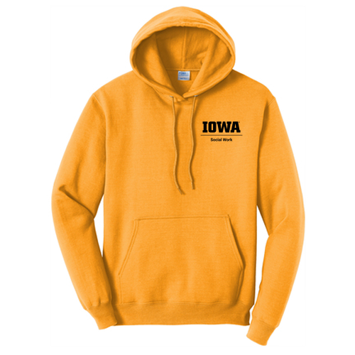 Port and Company Core Fleece Pullover Hooded Sweatshirt -- Gold