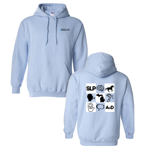 NSSLHA Gildan Heavy Blend Hooded Sweatshirt -- Light Blue