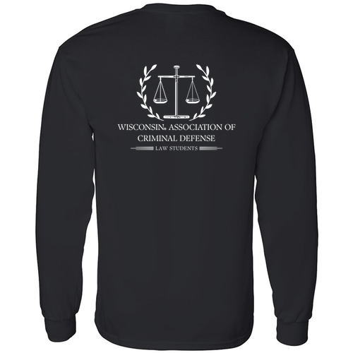 Gildan Heavy Cotton Longsleeve T-Shirt -- Black