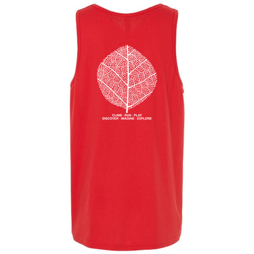 Adult Go Beyond Walls Tank -- Red