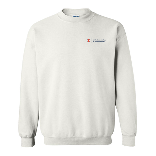 Gildan Heavy Blend Crew Neck Sweatshirt -- White