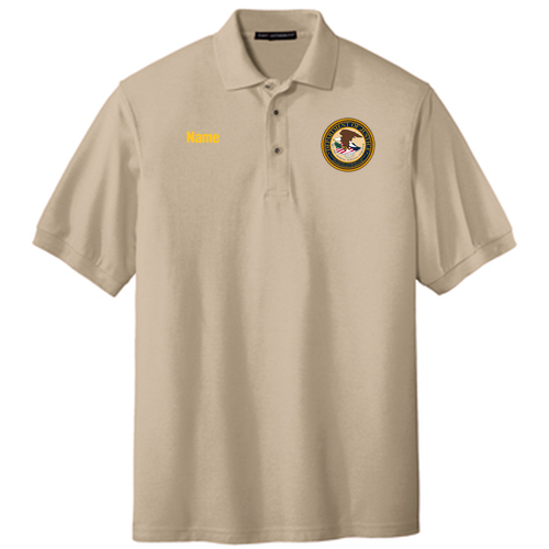 Port Authority Silk Touch Sport Shirt -- Stone