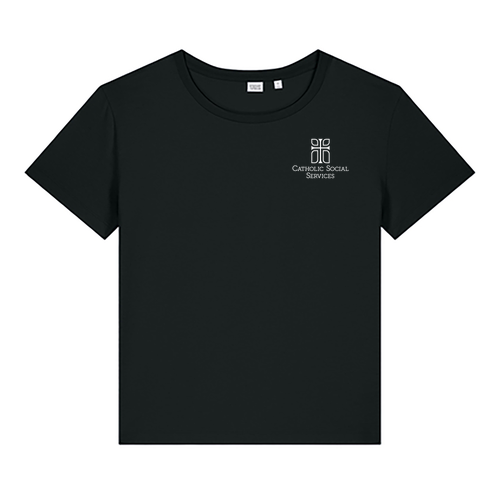 Stanley/Stella Women’s Stella Serena Scoop Neck Tee -- Black