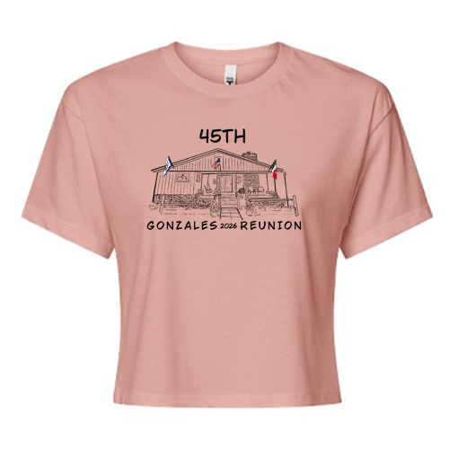 Next Level Ladies' Ideal Crop T-Shirt -- Desert Pink