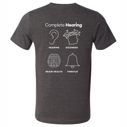 Youth Short Sleeve Focus Tee -- Dark Grey Heather