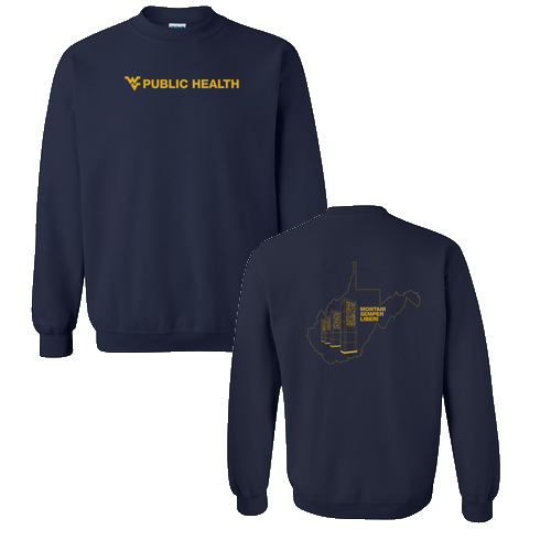 Gildan Heavy Blend Crew Neck Sweatshirt -- Navy