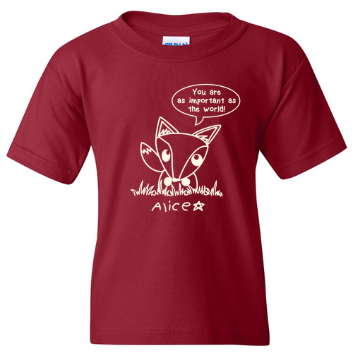 Gildan Heavy Cotton Basic Youth T-Shirt -- Garnet