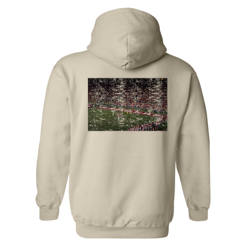 Gildan Heavy Blend Hooded Sweatshirt -- Sand
