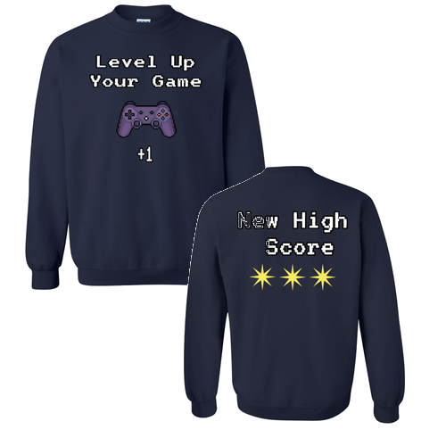 Gildan Heavy Blend Crew Neck Sweatshirt -- Navy