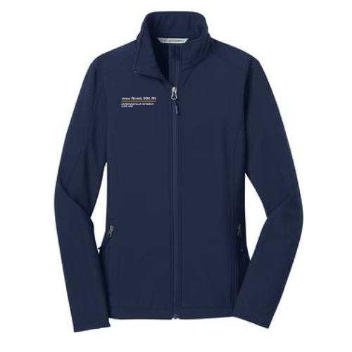 Port Authority Ladies Core Soft Shell Jacket -- Dress Blue Navy