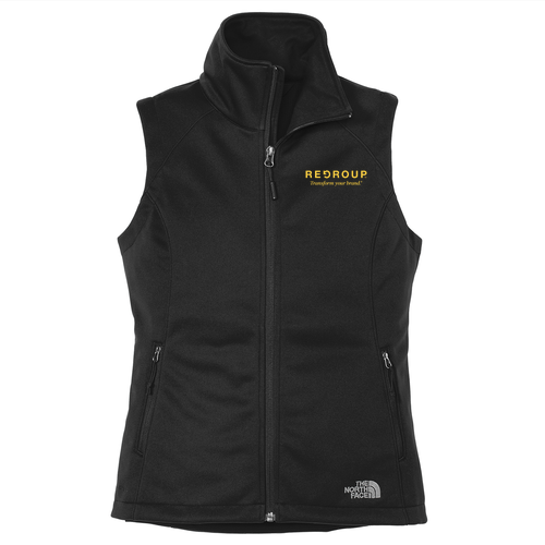 Ladies The North Face Ridgewall Soft Shell Vest -- Black