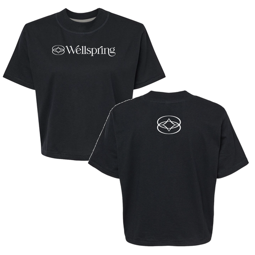 LAT Ladies' Boxy Tee -- Blended Black