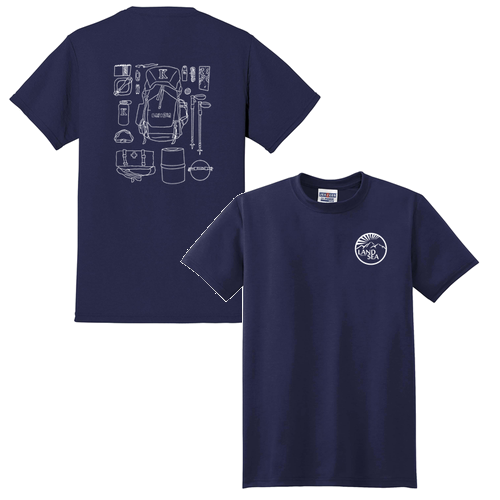 Jerzees Moisture Management Tee Adult -- J Navy